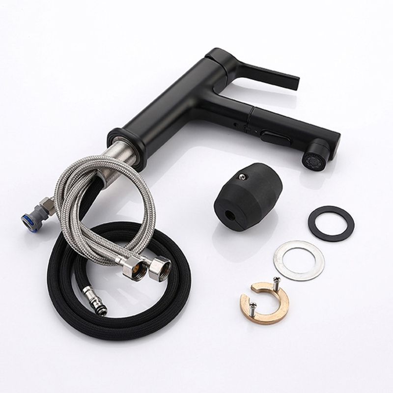 Skorter | Round Vessel Sink Bathroom Faucet Simple Style Faucet with Brass Material