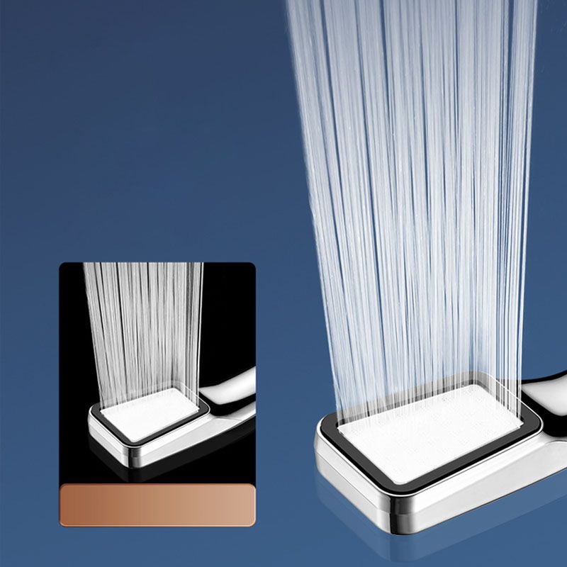 Skorter | Traditional handheld shower head metal hand shower with square shape
