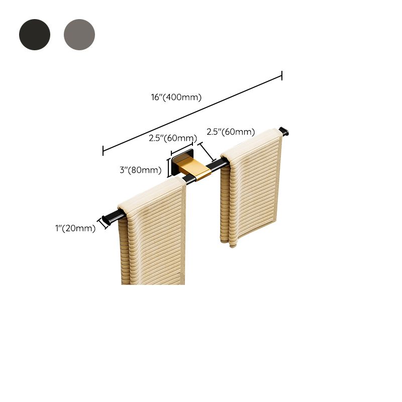 Skorter | Contemporary Aluminum Bathroom Accessories Set Towel Rail Bathroom Accessories