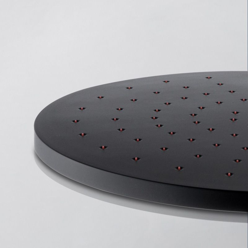 Skorter | Contemporary Style Shower Head Plastic Fixed Shower Head in Round and Square Shape