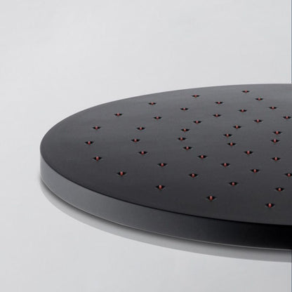 Skorter | Contemporary Style Shower Head Plastic Fixed Shower Head in Round and Square Shape