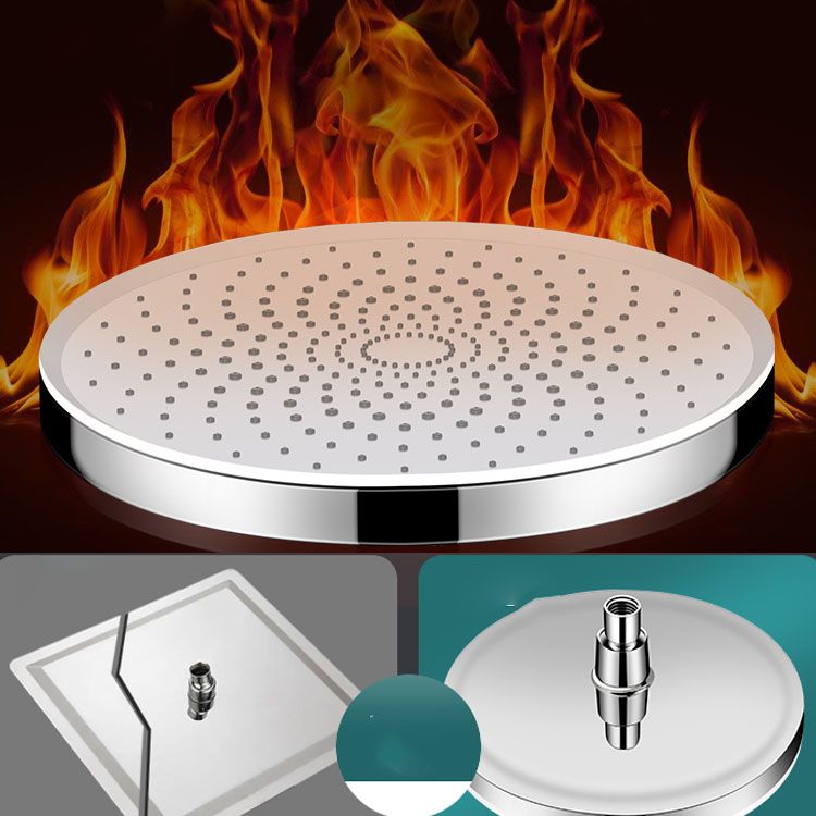 Skorter | Round Dual Shower Head H2O Kinetic Technology Adjustable Shower Head