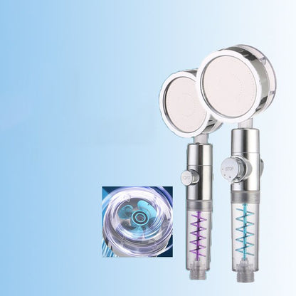 Skorter | Creative Metal Shower Head Adjustable Water Flow Round Handheld Shower Head