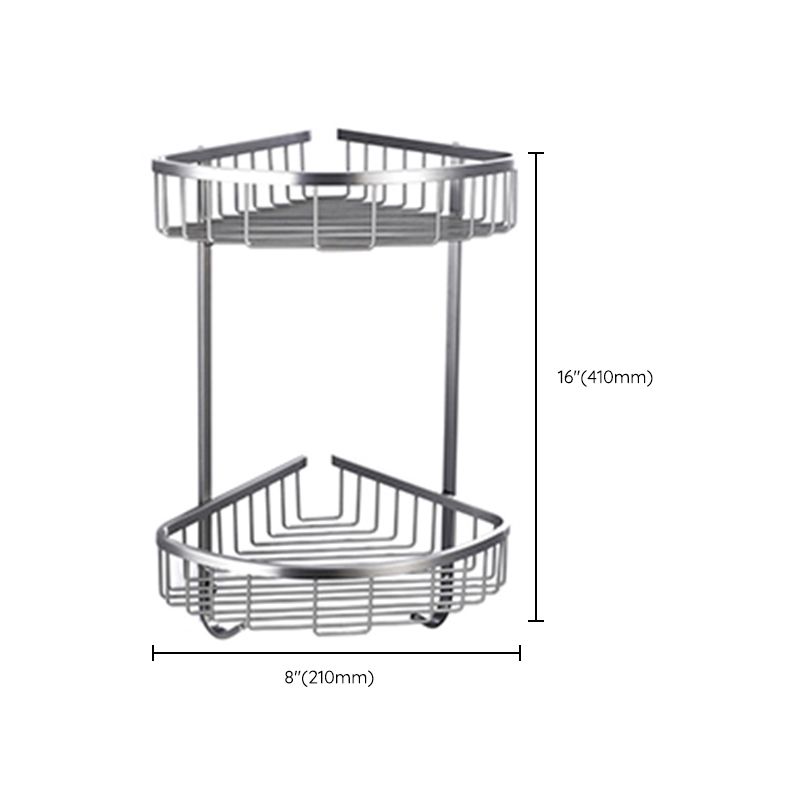 Skorter | Dark gray modern bathroom accessory set stainless steel bathroom accessory set