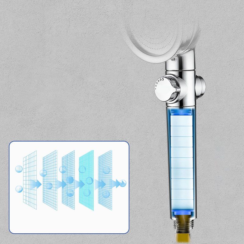 Skorter | Super high pressure shower head 3 spray adjustable water flow round shower head