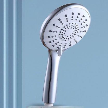 Skorter | Basic Shower Head Round Plastic Handheld Shower Head in Silver