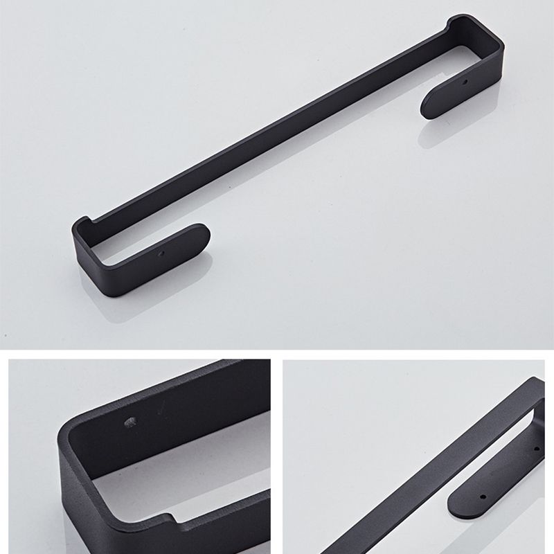 Skorter | Aluminum Alloy Bathroom Set 4-piece Modern Style Bathroom Hardware Set