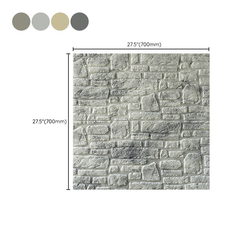 Skorter | 3D artificial stone wall panel industrial style living room wall panel (pack of 10)