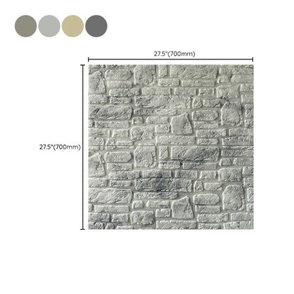 Skorter | 3D artificial stone wall panel industrial style living room wall panel (pack of 10)