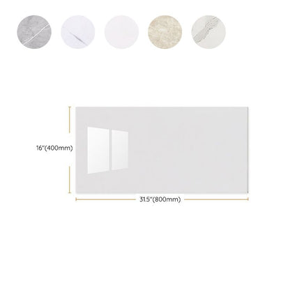 Skorter | Contemporary Wallpaper Plastic Field Tile Wallpaper with Rectangular Shape