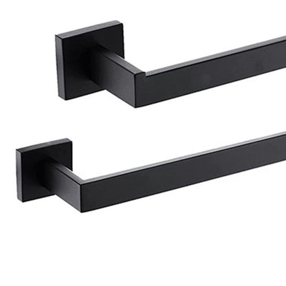 Skorter | 7-piece bathroom accessory set made of stainless steel with paper holder/robe hook/towel ring bar