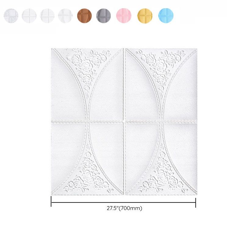 Skorter | Contemporary Wall Plank 3D Brick Wall Panels Waterproof Set of 10