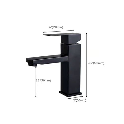 Skorter | Basic Centered Faucet Monochrome Faucet Sink Bathroom Faucet