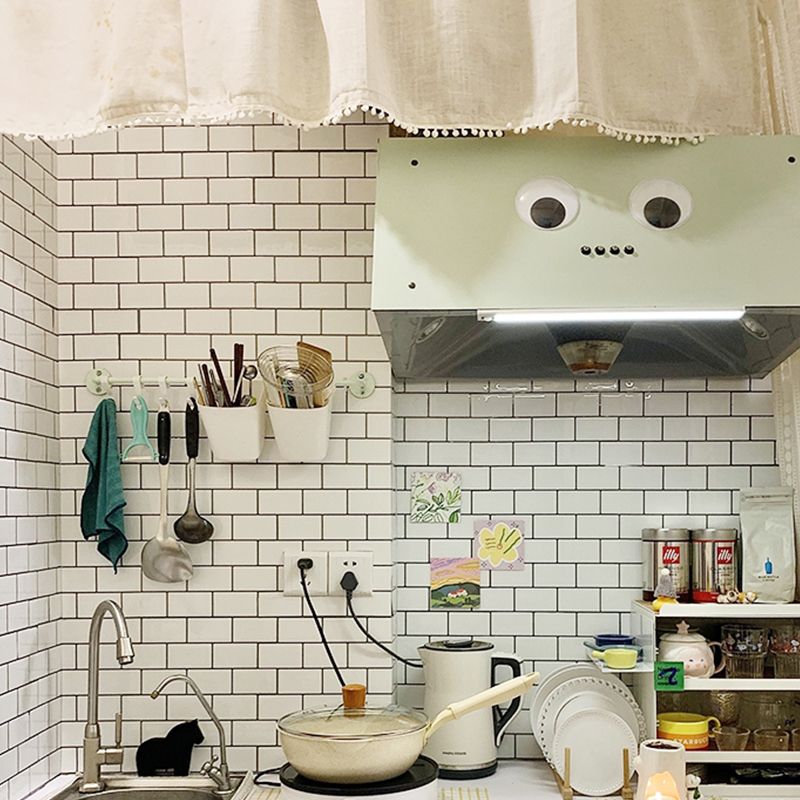 Skorter | PVC Subway Tile Wallpaper Waterproof Peel and Stick Splashback Tile
