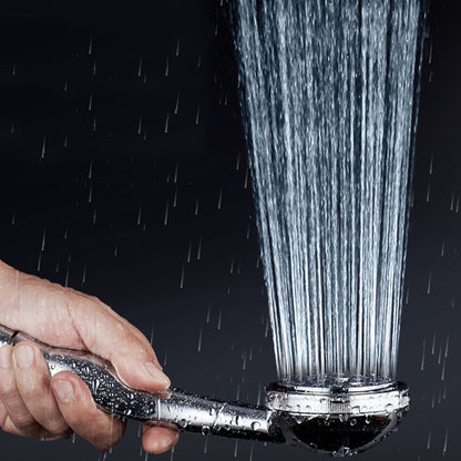 Skorter | Contemporary Brass Round Hand Shower Water Filtration Shower Head