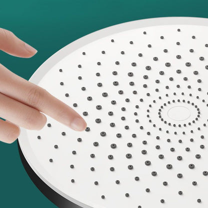 Skorter | Round Fixed Shower Head High Flow Aerated Wall Mount Shower Head