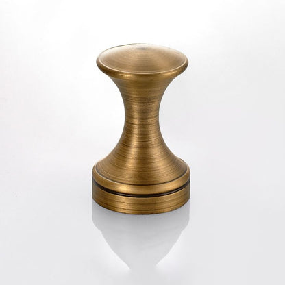 Skorter | 5-piece traditional bathroom accessory set brushed brass bathrobe hooks