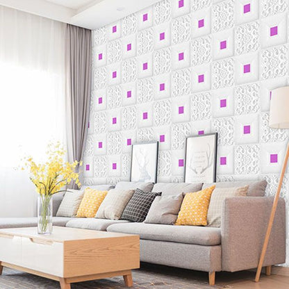 Skorter | Modern Tin Wall Panel Smooth Wall Ceiling XPE Cotton Set of 1