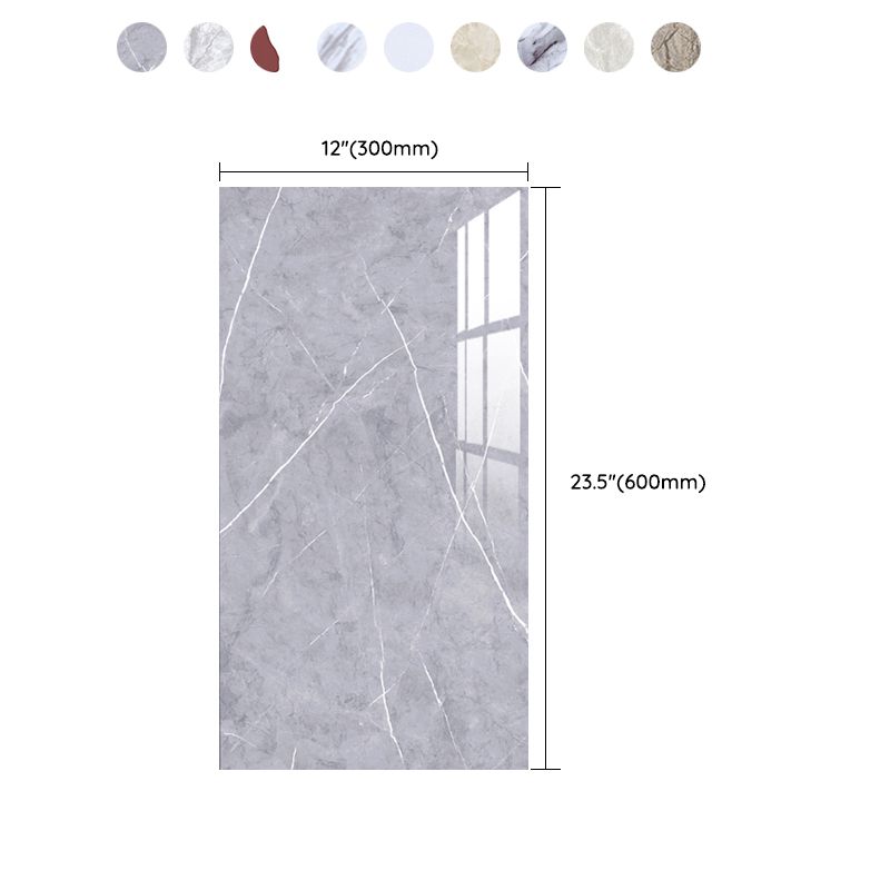 Skorter | 10-Pack 12" x 23" PVC rectangular Peel & Stick subway tile kitchen and bathroom