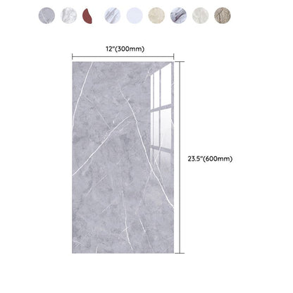 Skorter | 10-Pack 12" x 23" PVC rectangular Peel & Stick subway tile kitchen and bathroom