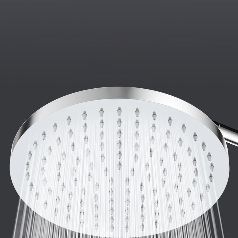 Skorter | Metal Shower Combo Contemporary Fixed Shower Head with Round and Rectangular Shape