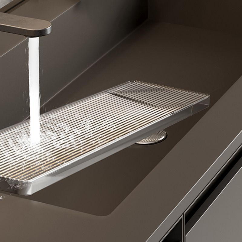 Skorter | Black Bathroom Set Metallic & Acrylic Bathroom Accessory Set made of Stainless Steel Aluminium