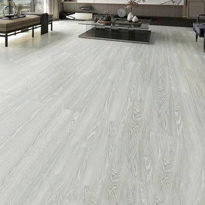 Skorter | 49"x8" width E0 natural solid wood laminate flooring, click-lock, waterproof
