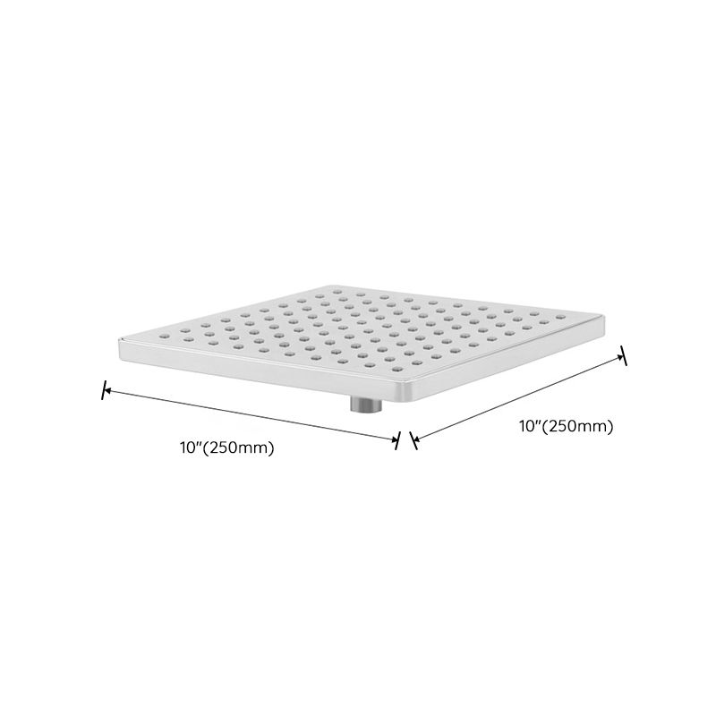 Skorter | Bathroom Standard Showerhead Rainfall Square Ceiling Mounted Showerhead