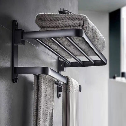 Skorter | Modern Bathroom Accessory Set Black Soap Dish Bath Tray Bathroom Set