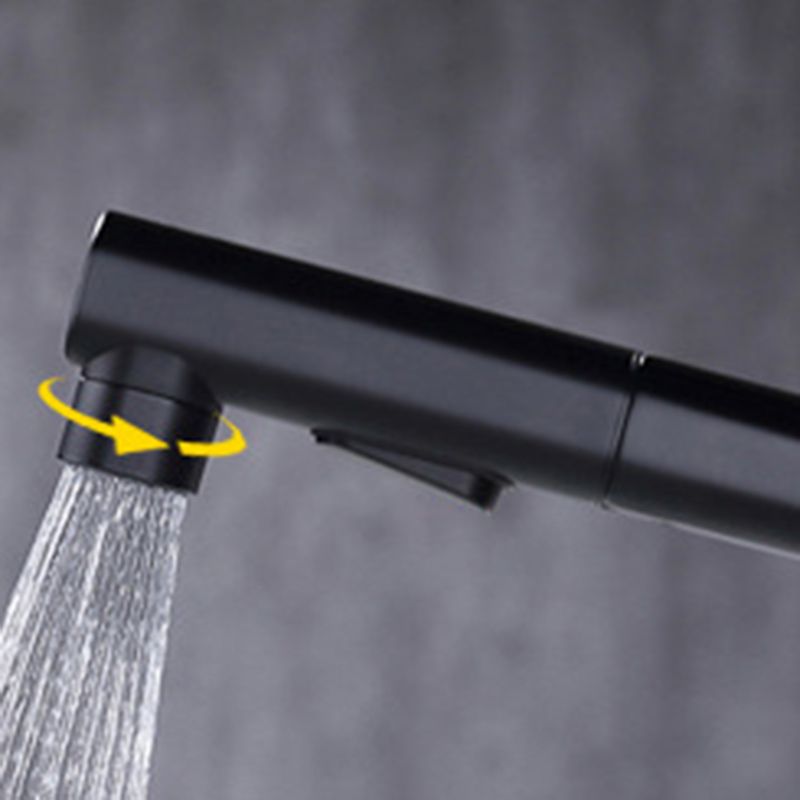 Skorter | Round Vessel Sink Bathroom Faucet Simple Style Faucet with Brass Material