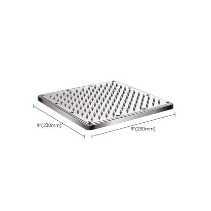 Skorter | Contemporary Style Shower Head Bathroom Fixed Shower Head with Round and Square Shape