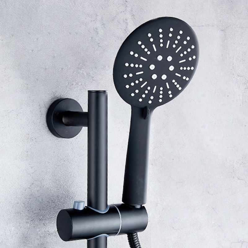 Skorter | Brass Wall-Mounted Shower System Single Handle Shower with Lever Handle