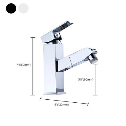 Skorter | Contemporary Vessel Faucet Pull-Down Faucet with Single Handle