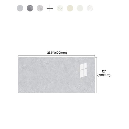 Skorter | 12" X 23" PVC rectangular Peel and Stick wall tile kitchen and bath backsplash