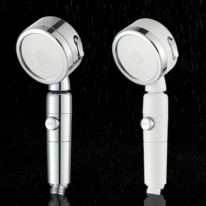 Skorter | Contemporary 3 Beam Shower Head Adjustable Spray Pattern Rotating Hand Shower