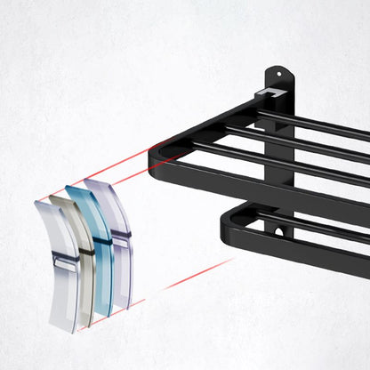 Skorter | Black modern bathroom accessory set stainless steel bathroom fittings