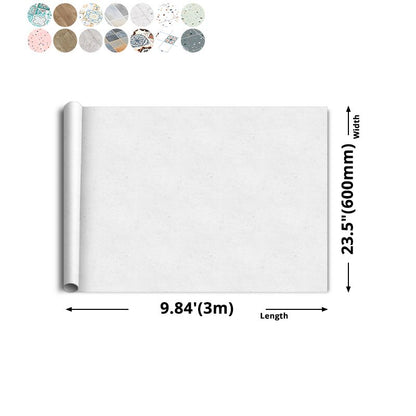 Skorter | Bathroom Square PVC Flooring 24" x 118" x 4mm Peel and Stick Vinyl Flooring