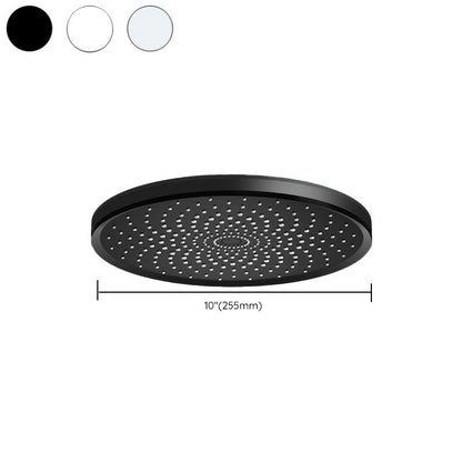 Skorter | Round Fixed Shower Head High Flow Aerated Wall Mount Shower Head