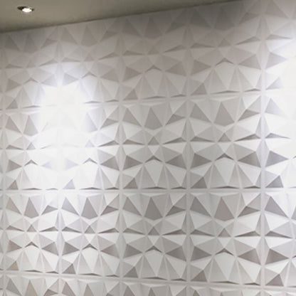 Skorter | Modern Zinc Back Wall Panel Smooth Upholstered Wall Ceiling in Black and White