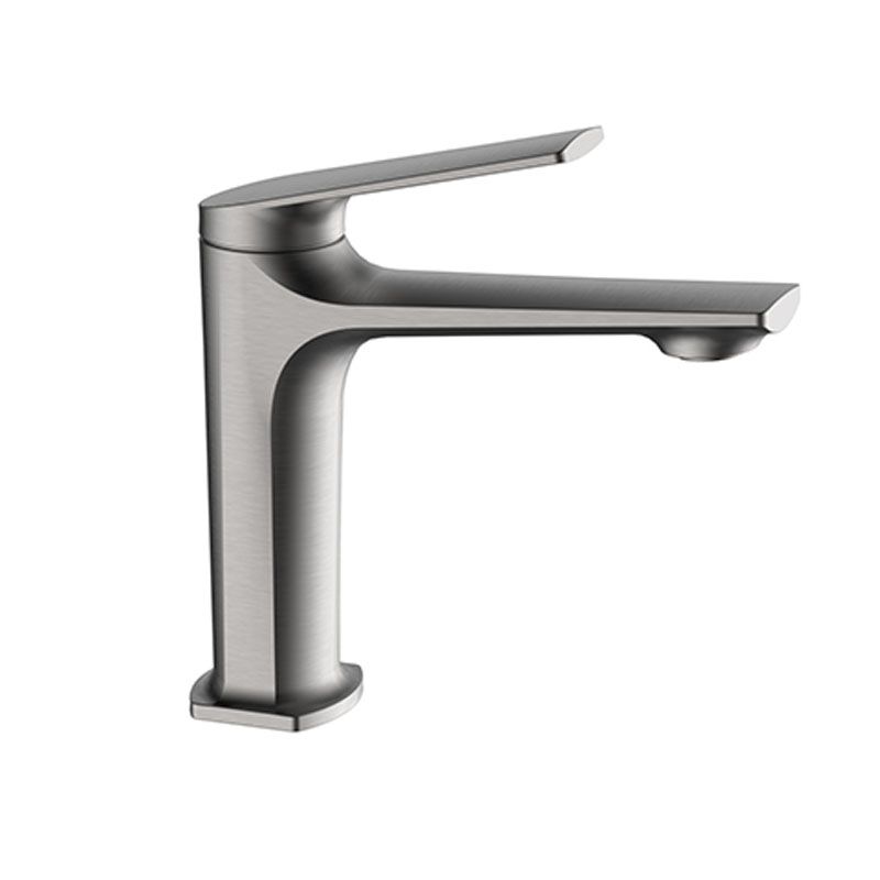 Skorter | Modern faucet brass lever handles low arc sink bathroom faucet