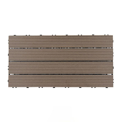 Skorter | 12" X 24" Deck/Pavement Floor Tiles 4-Slat Decking Tiles