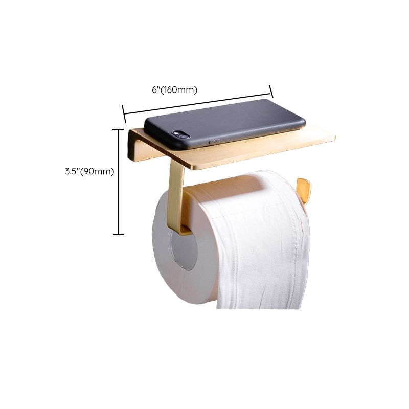 Skorter | Brushed Brass Bathroom Hardware Set Retro Golden Bathroom Accessory Set