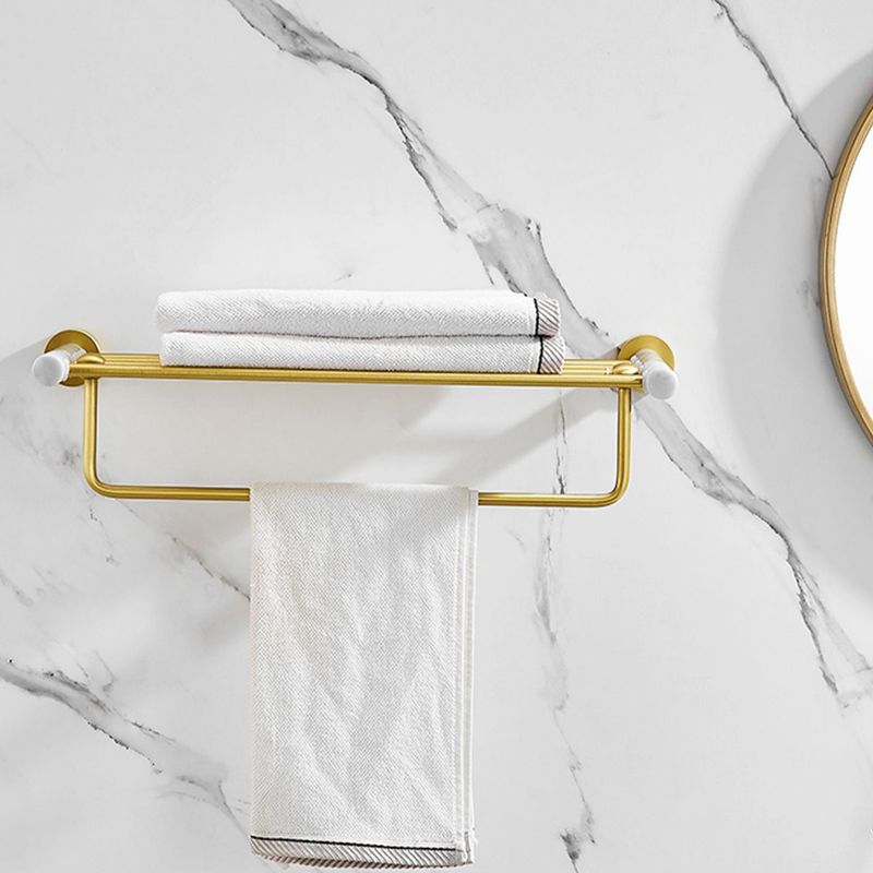 Skorter | 7-piece bathroom accessory set marble and metal bathroom hardware