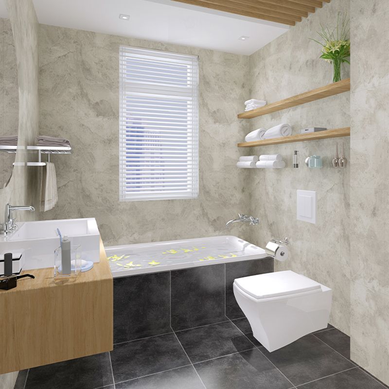 Skorter | Bathroom Peel and Stick Wall Tile Modern Peel and Stick Wall Tile with Rectangular Shape