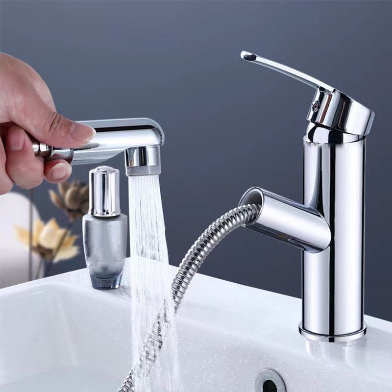 Skorter | Contemporary Vessel Faucet Pull-Down Faucet with Single Handle