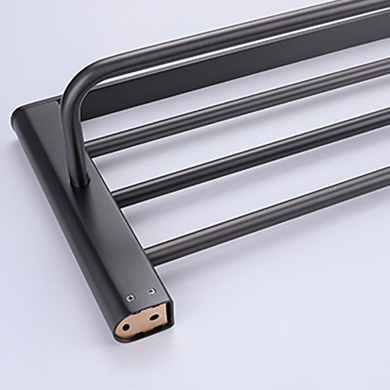 Skorter | Dark Gray Modern Bathroom Accessory Set Stainless Steel Bathroom Accessory Set