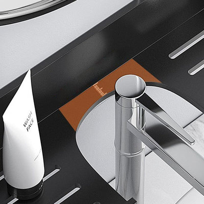 Skorter | 2-piece modern bathroom hardware set bathroom shelf made of aluminum