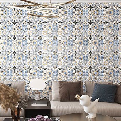 Skorter | Contemporary Wallpaper Single Panel Bathroom Wallpaper with Rectangular Shape