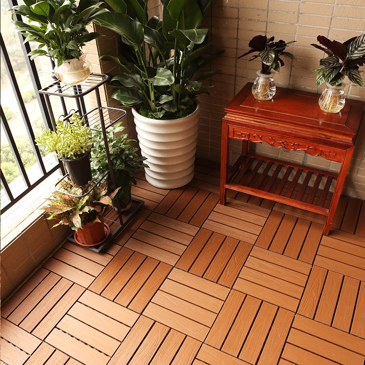 Skorter | Composite deck tile Solid Color Waterproof Patio Floor Tile