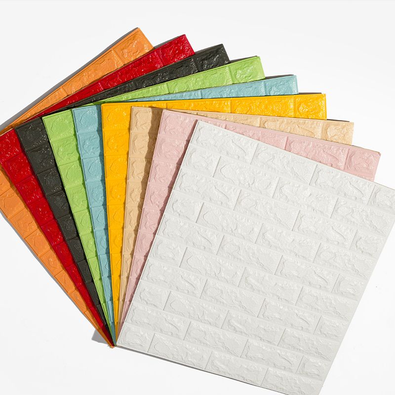 Skorter | 3D Faux-Brick Wall Panel Peel and Press Foam Living Room Waterproof Wall Ceiling